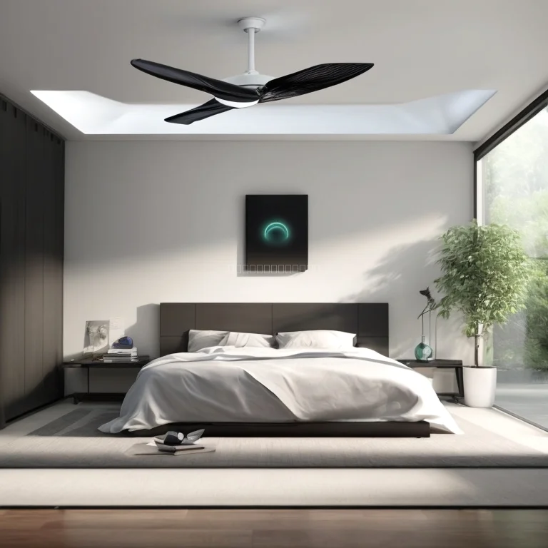 ruhiger Ventilator im Schlafzimmer